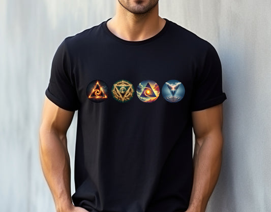 Alchemy Element Symbols T-Shirt