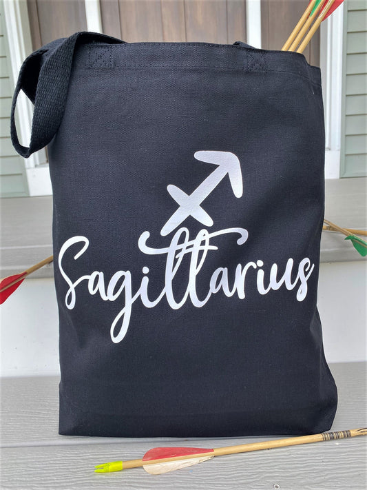 SAGITTARIUS Zodiac Tote Bag