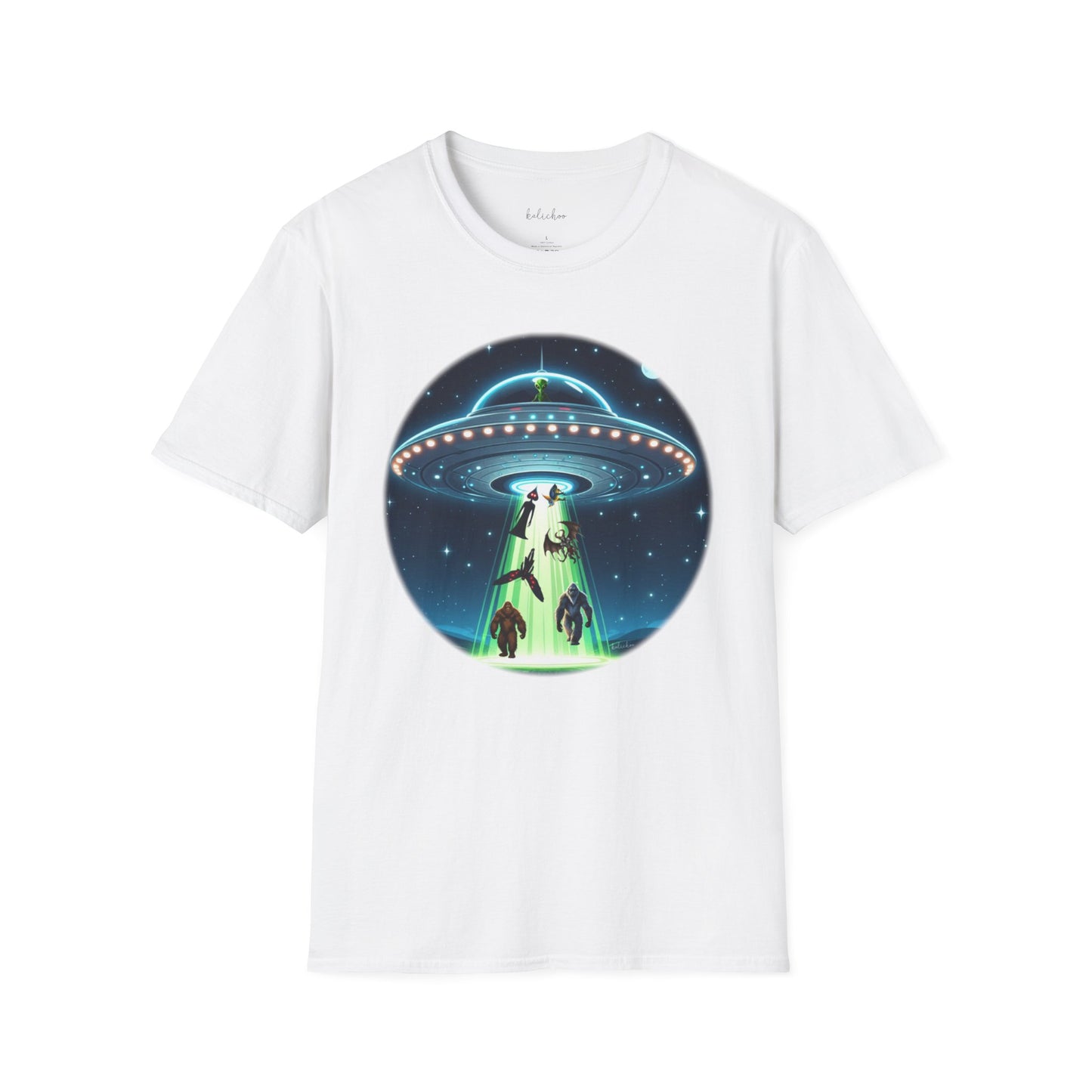 Cryptid UFO Abduction T-Shirt