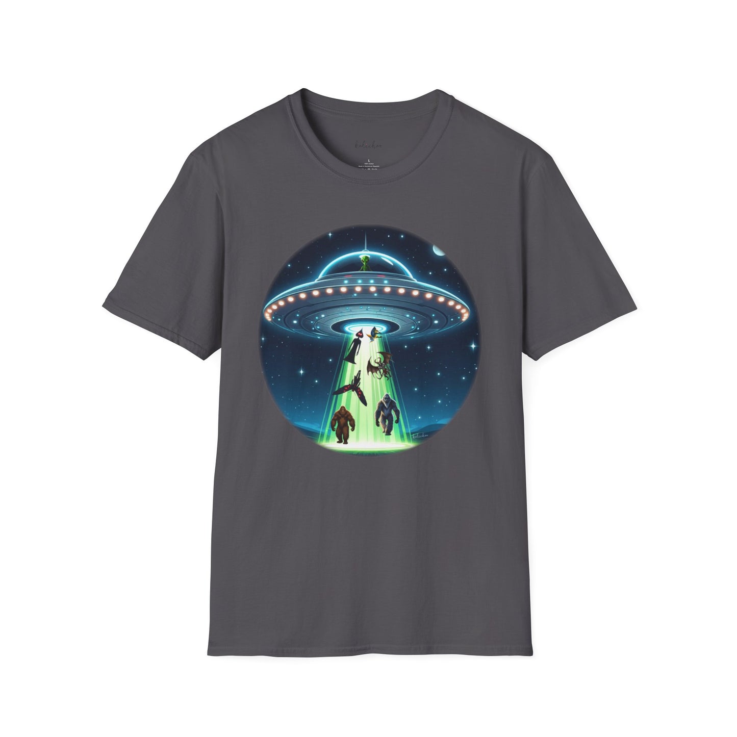 Cryptid UFO Abduction T-Shirt